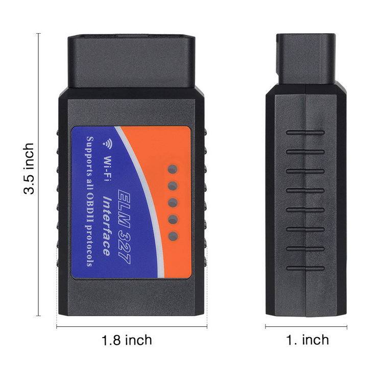 Cross-border exclusive ELM 327 WIFI auto detector PIC18F25K80 chip Obd2 failure diagnosis