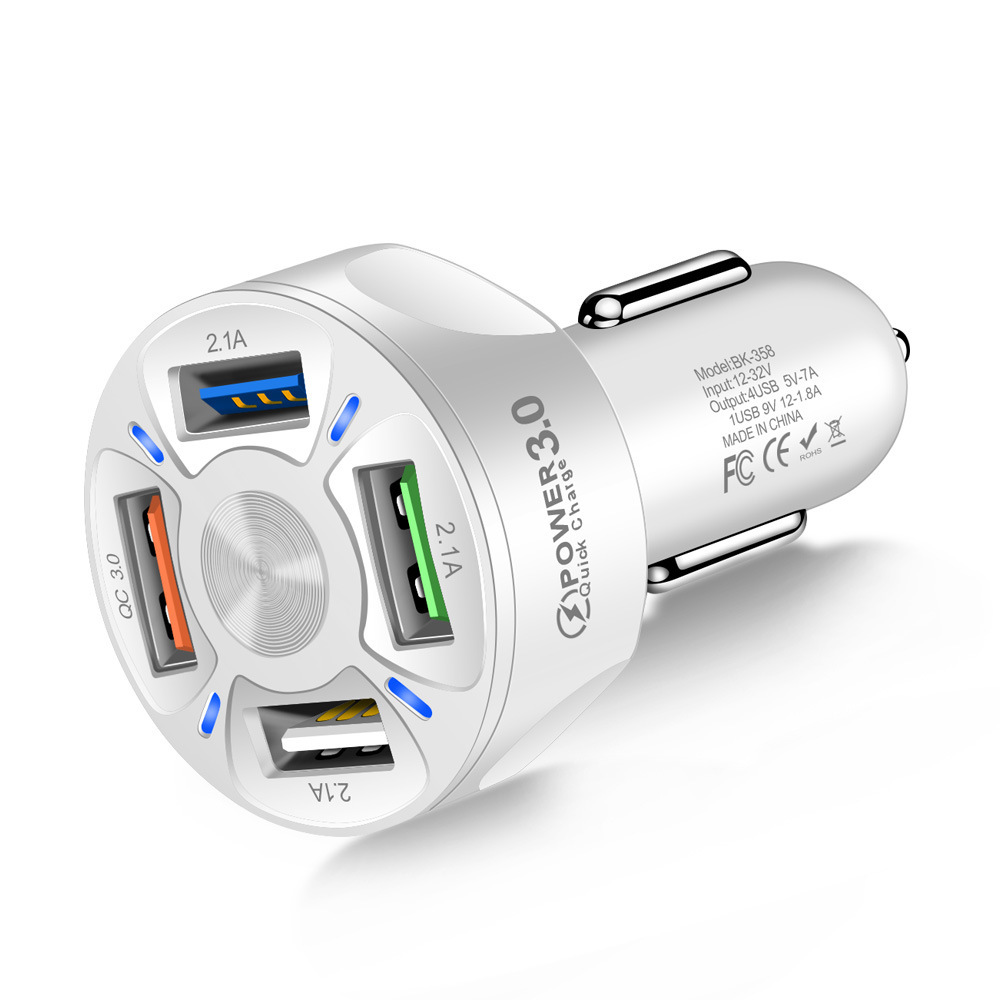 7A 35W QC3.04USB sạc: một kéo bốn máy sạc điện di động