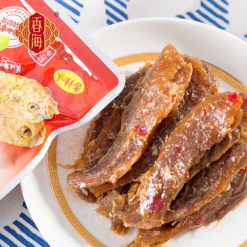 Hương thơm là 248g, hương thơm halogen là một món ăn vặt tại văn phòng cá khô.