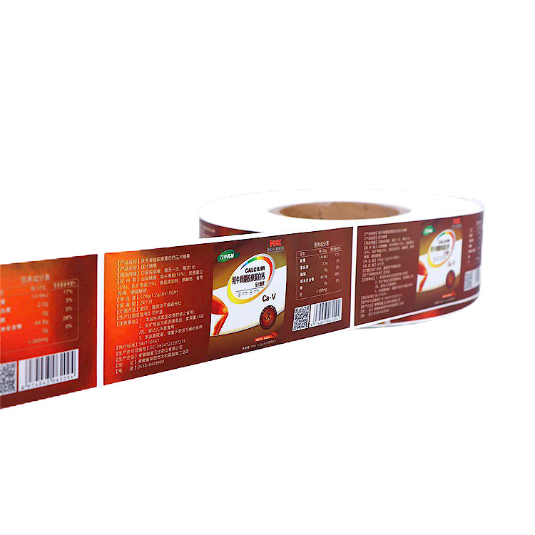 Được in bởi một nhà máy dán nhãn thanh cho mô tả sản phẩm không sấy gốc của sản phẩm sơn lại
