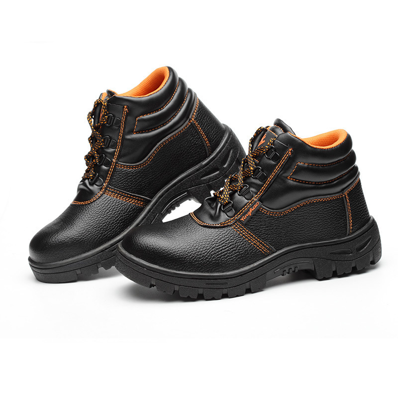 High solid, cross-border air-traffic shoes, bump-proof work shoes, steel head safety shoes.