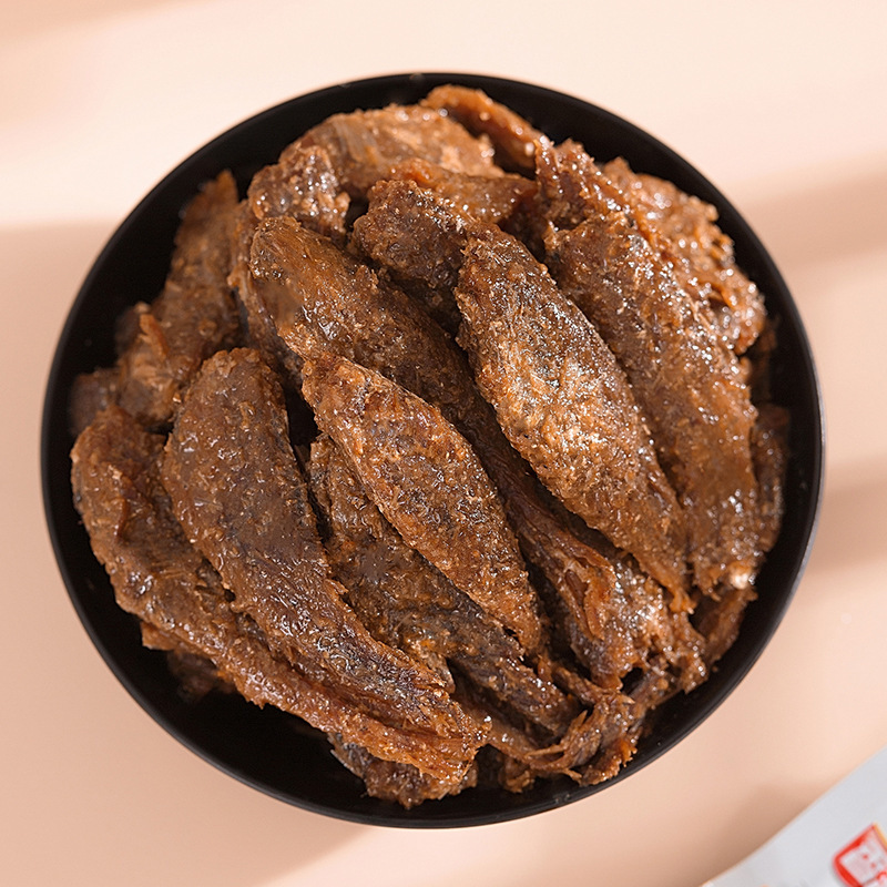 Thức ăn gia vị, cá vàng, 85g, cá khô, bánh snack đỏ, sẵn sàng ăn rượu.