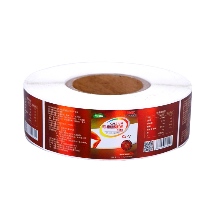 Được in bởi một nhà máy dán nhãn thanh cho mô tả sản phẩm không sấy gốc của sản phẩm sơn lại