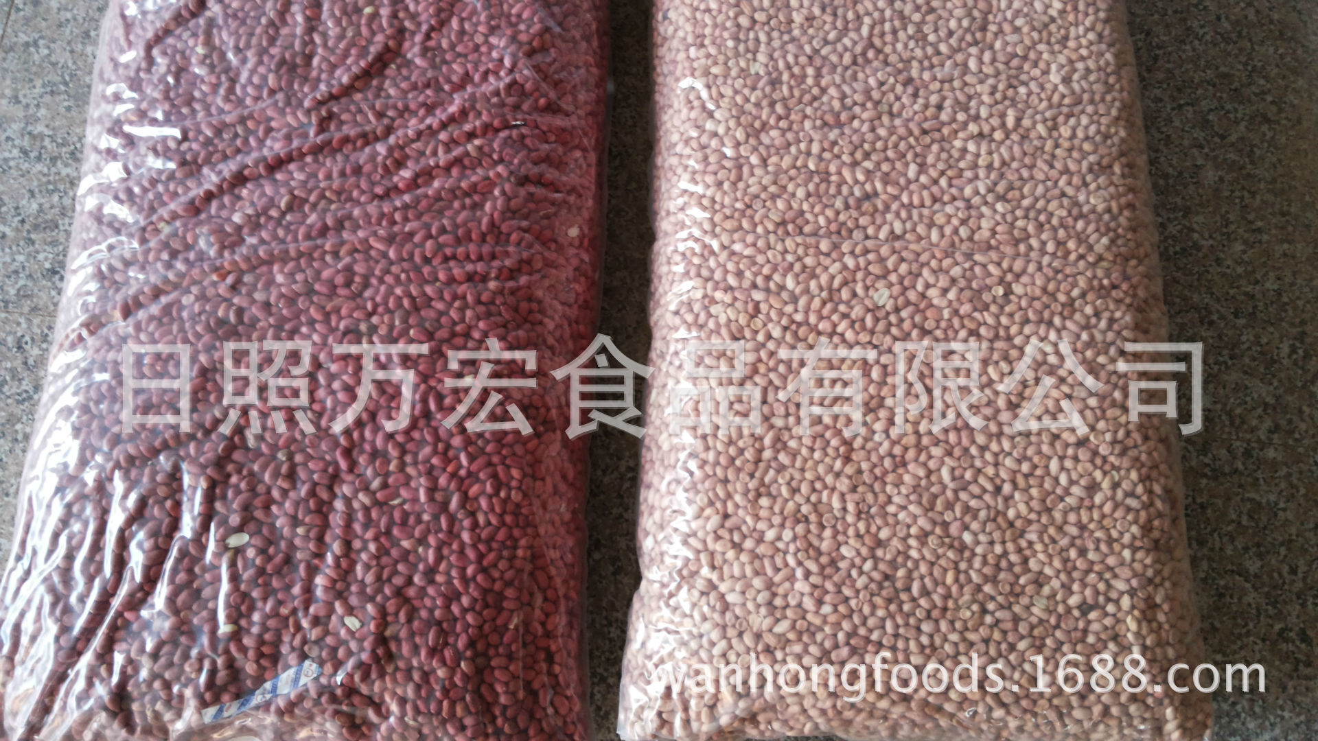 The factory supplies the export of white sand peanuts, four red peanuts, four red peanuts, and peanuts.