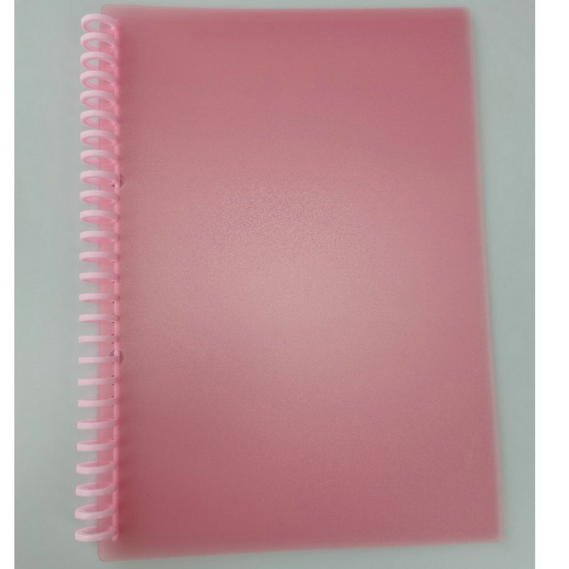 B5-six-six-six-six-six-nine-one creative-transparent lineless PP handbooks with notebook shell students