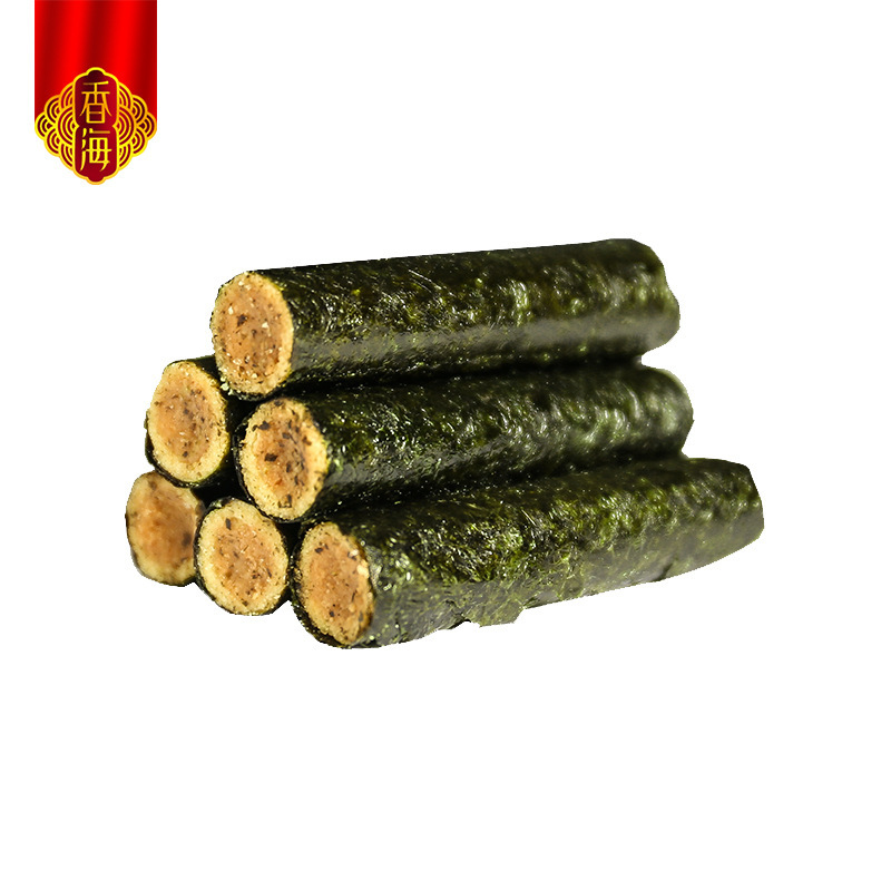 Kẹo thông, rêu cuộn, bột gạo, trứng cuộn, bánh snack.