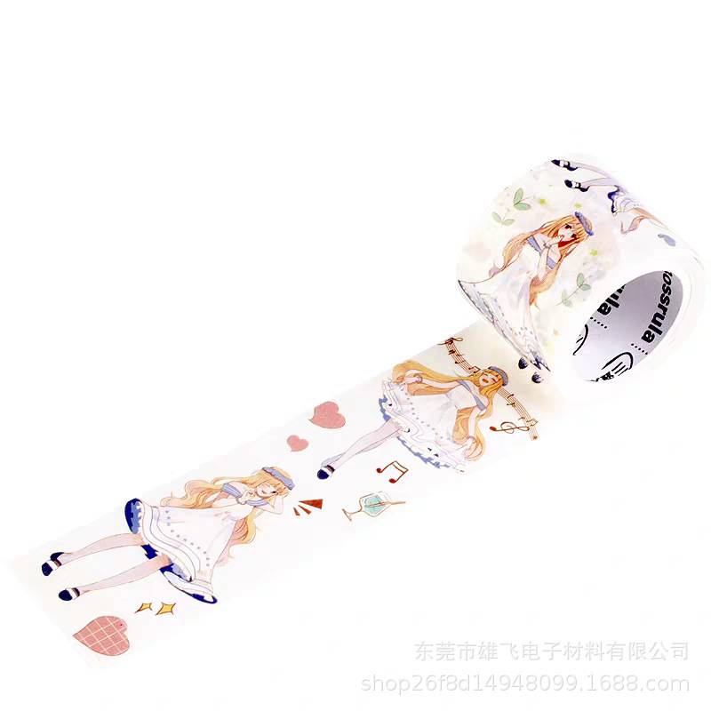 Nhà máy đã tùy chỉnh băng dính đặc biệt cho nhân vật trường học.