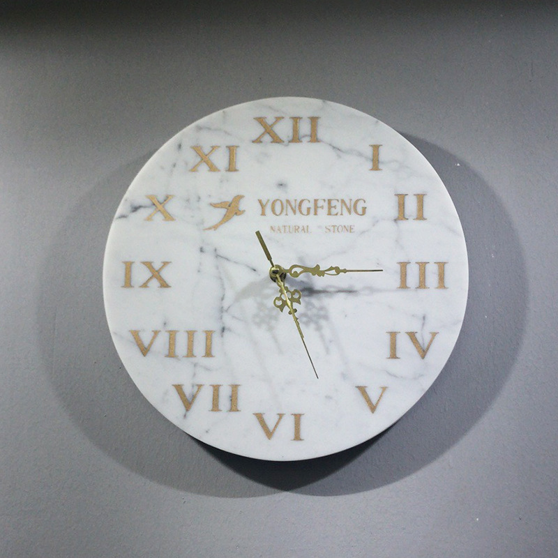 The plant supplies natural marble watch clocks in American style about marble wall clocks.