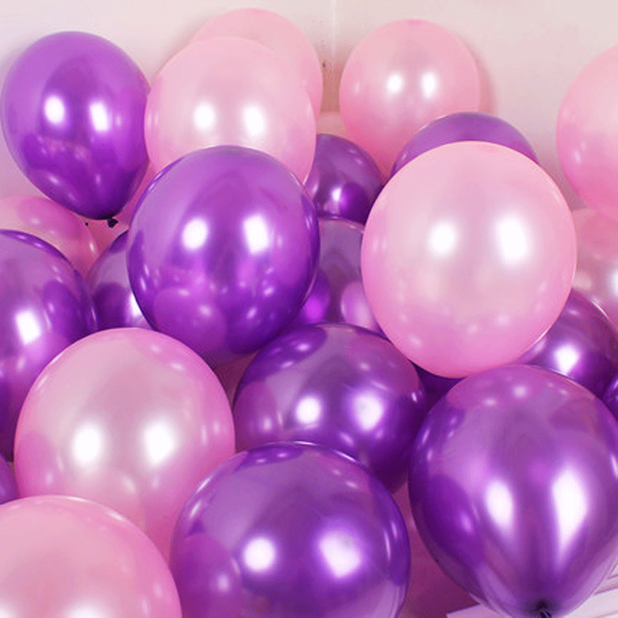 Wholesale 12 inches of color balloons, 2.8 grams of radiant balloons.