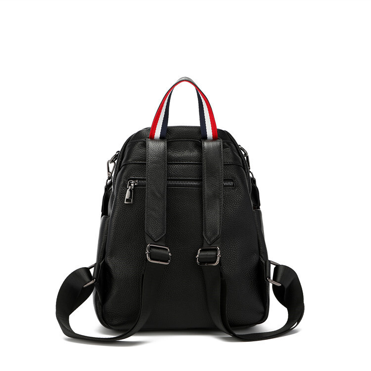 The women's knapsacks are full of leather, multi-purpose, large-capacity backpacks.