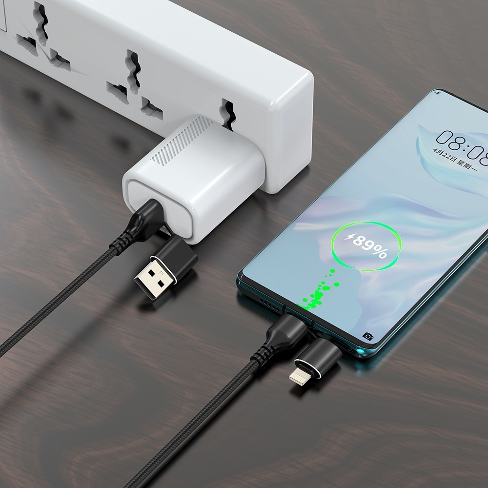 Đoạn 4 mới kết hợp với 1 giỏ dữ liệu dòng Cảnh sát QC3.0 dòng tốc độ 3A aluminium dệt hợp kim, các món quà nhỏ