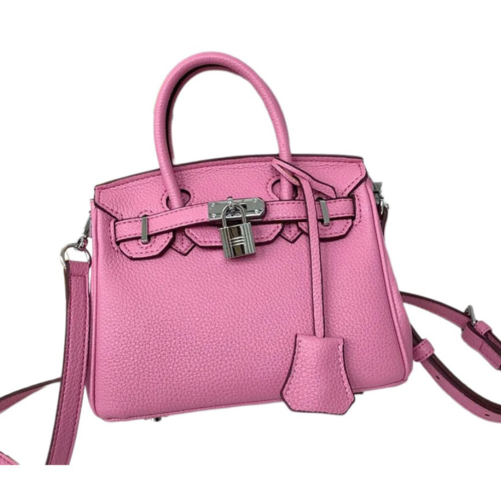 Senior 2nd generation platinum bag, Birkin Bags small group of new girls, one-shouldered handbags.