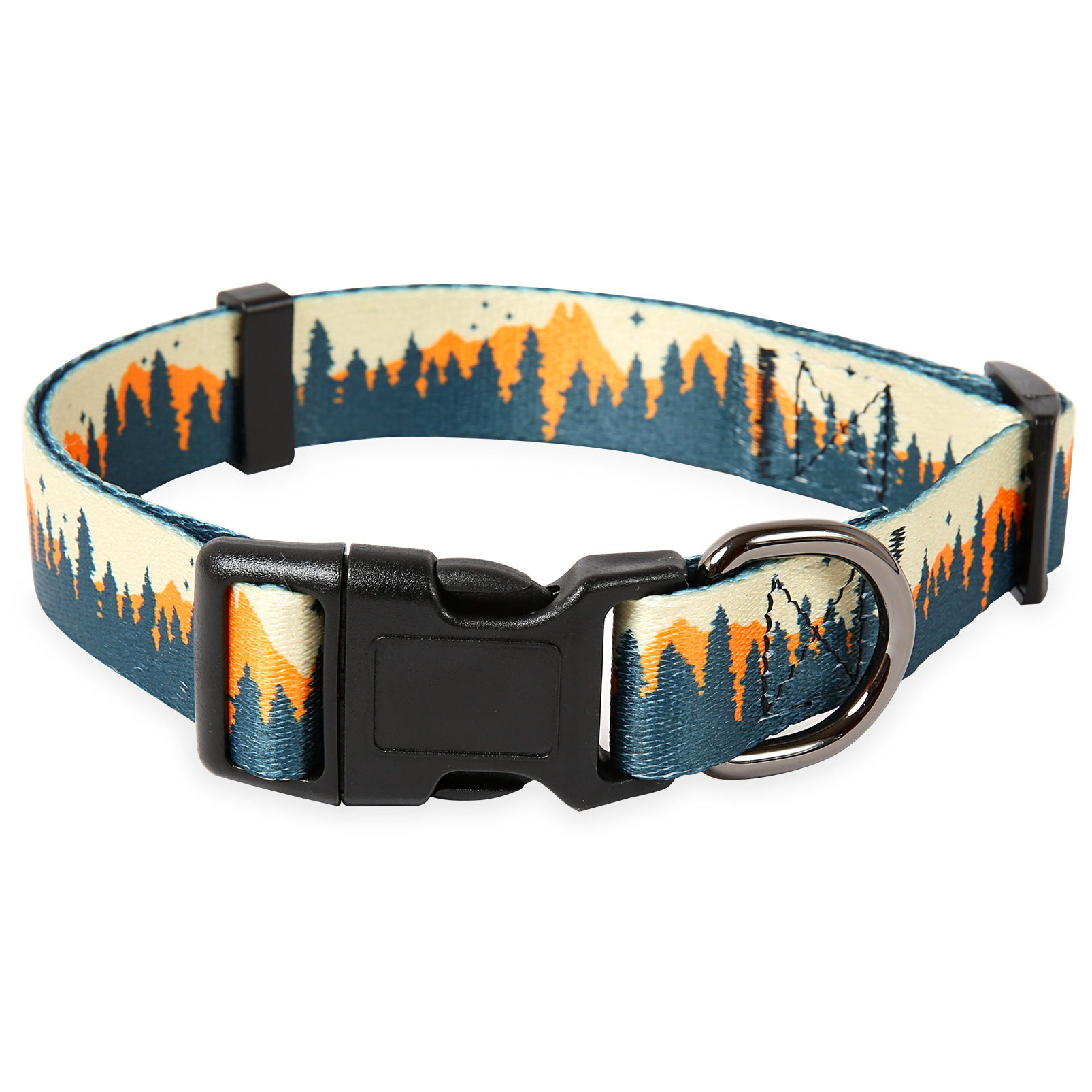 Cross-border hot dog collars to protect the dog collars from decomposition, large-scale dog collars, pet supplies.