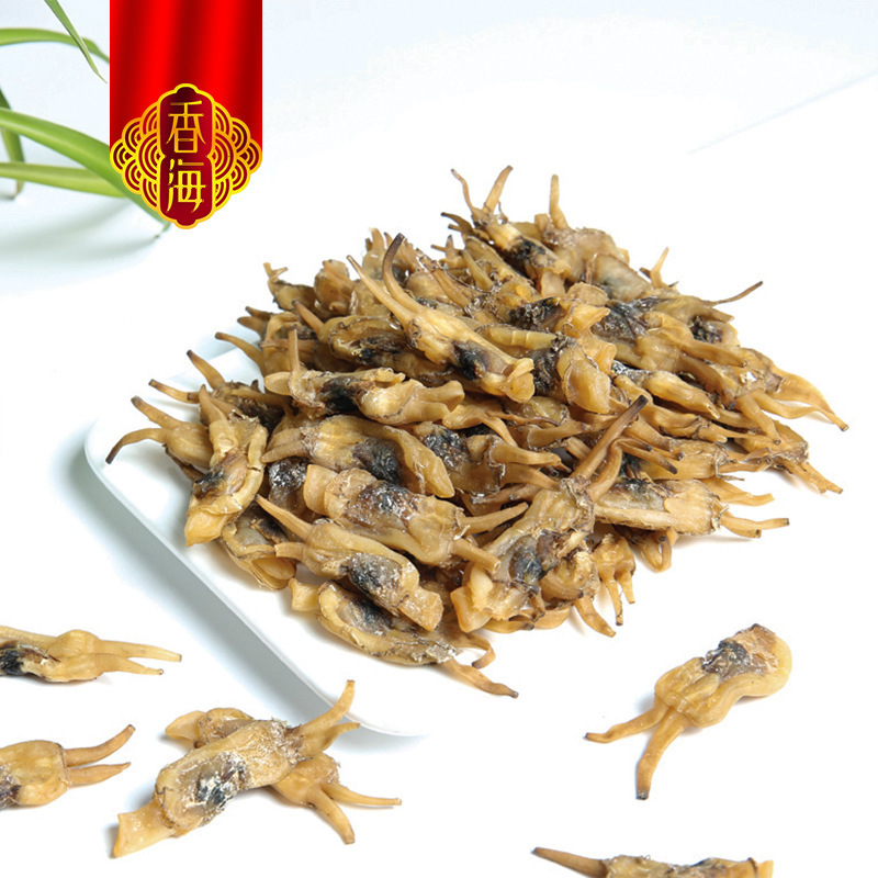 Đó là hải sản tươi và khô.
