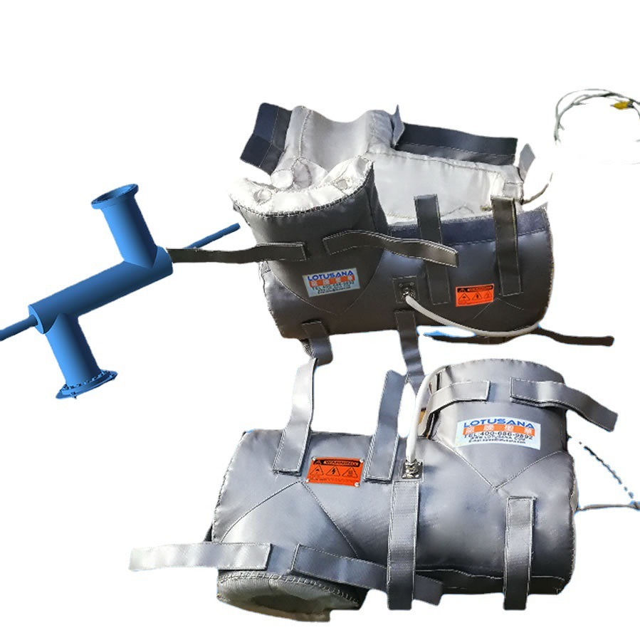 Industrial flexible to unplug heater non-standard design pipe equipment with flexible high temperature heating heaters