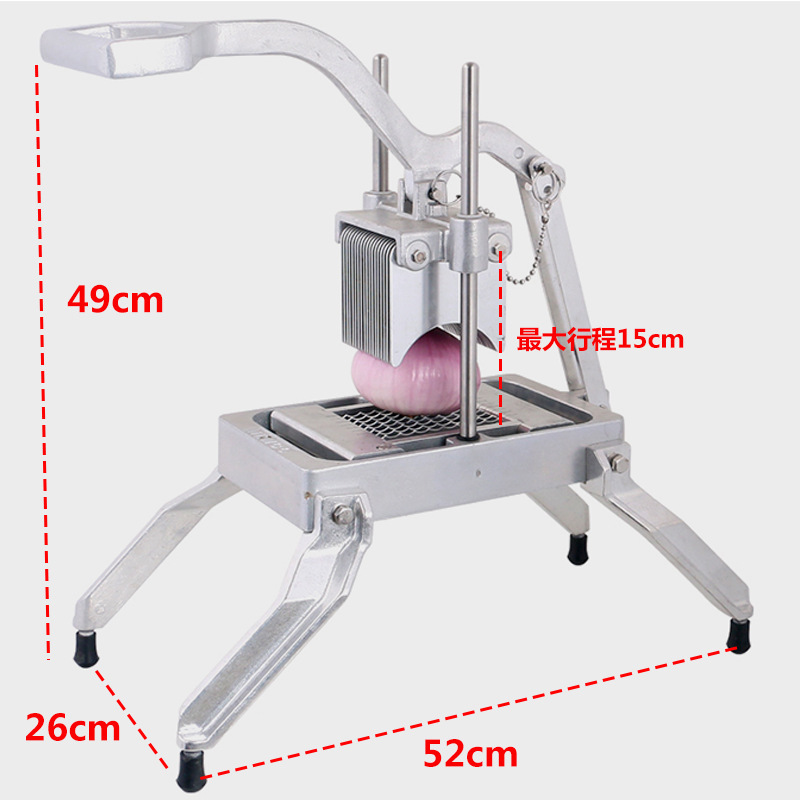 Multi-purpose fruit cutters, hand-held onion slices, potatoes cut, lemons, tablets, direct sales.