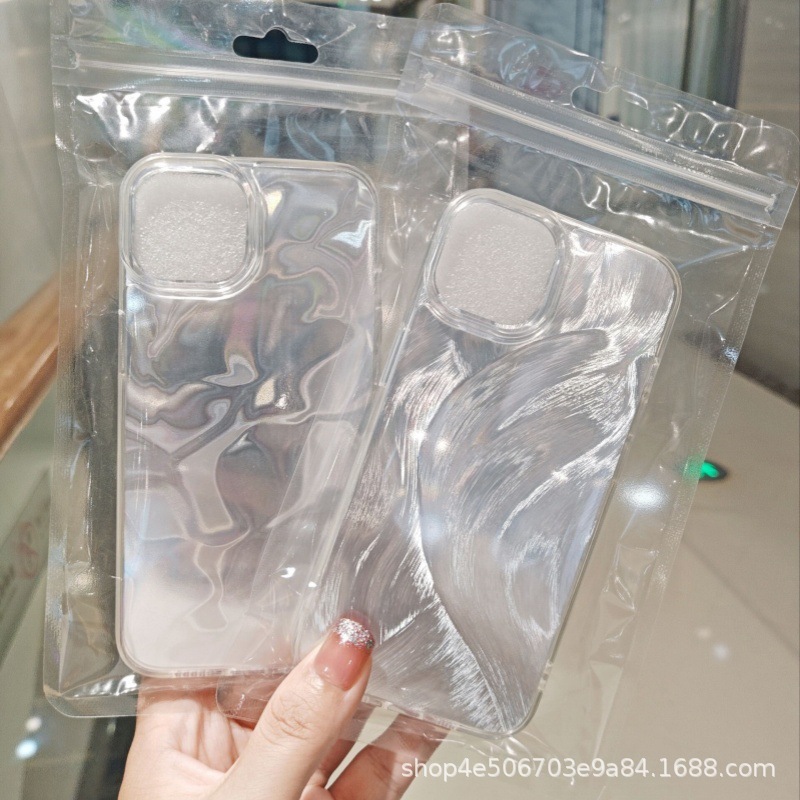 Một hệ vỏ ô trong suốt điện thoại di động rạng rỡ áp dụng cho các dòng nước 16 iphone