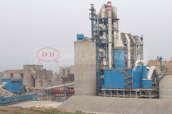 Cement rotary kiln equipment in Guangdong tail rotary kiln production line