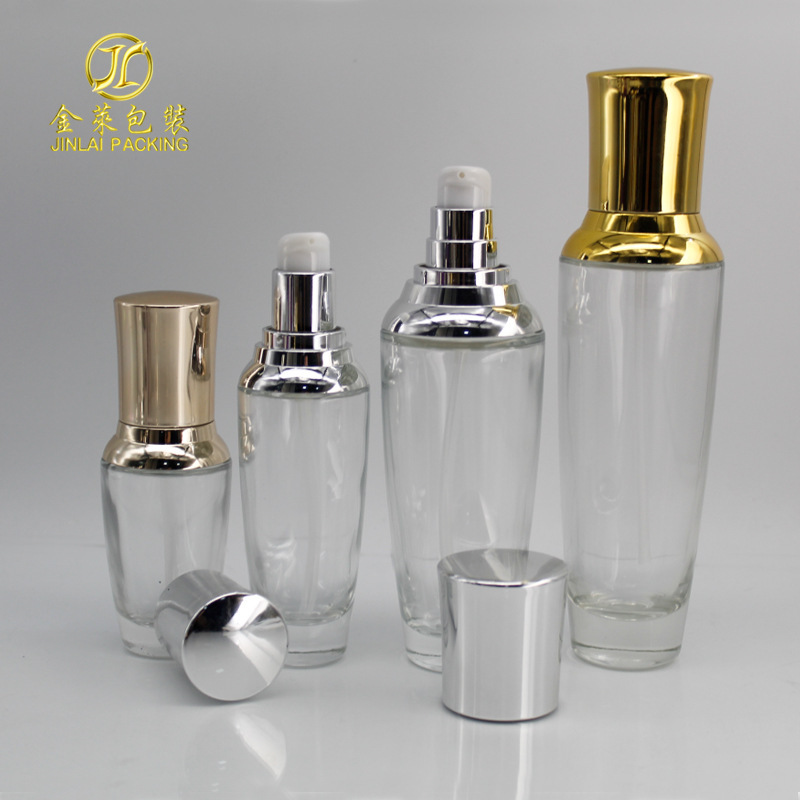 The new little black bottle series, the high-end lotion emulsion cream bottle, the skin-defunct skin bag.