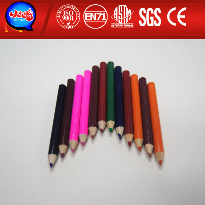 The factory produces 8.8 cm of colour pencils, and children draw and paint pencils and wholesale them.