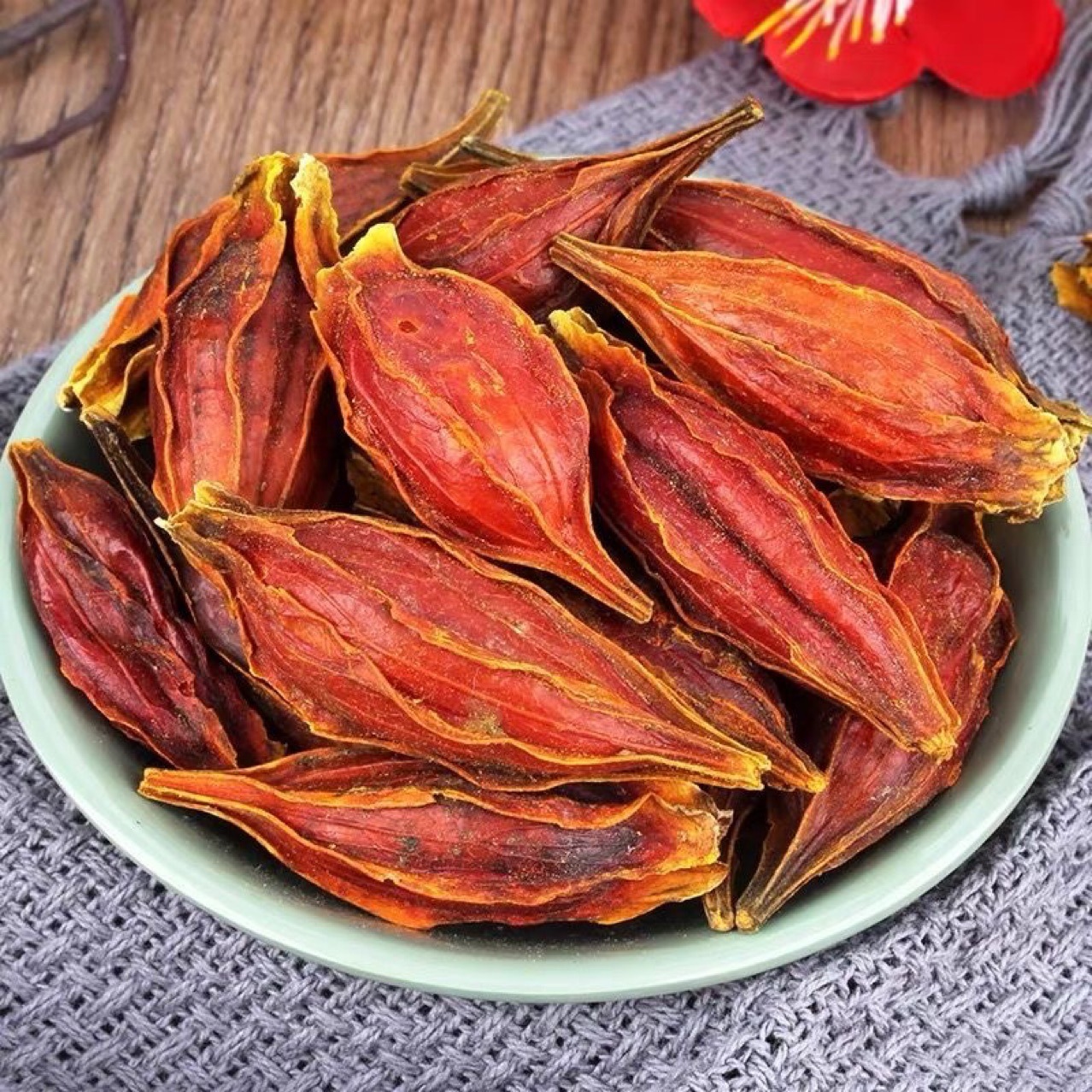 Zippa, Zippa, trái cây khô.