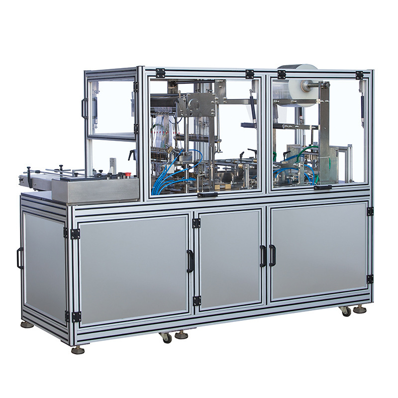 Transparent membrane packaging machines, cosmetics transparent membrane packaging machines