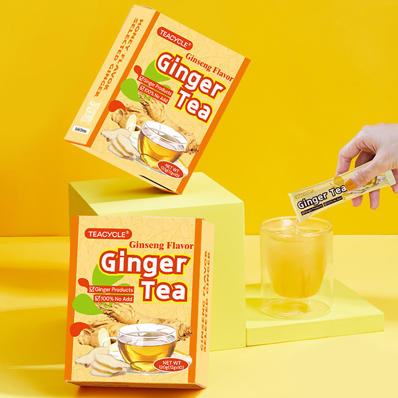 加工定製人蔘薑茶gingertea廠家代加工貼牌沖泡紅參薑茶oem