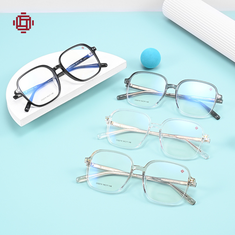 CS2219 Alloy Glasses and Glasses for men's short-s scraphes 54-17-148.