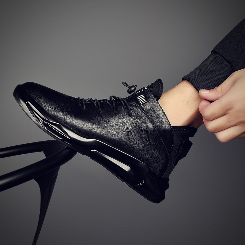 6657 European Men's Shoes for the British Recreational Shoes in the Falls and Winters
