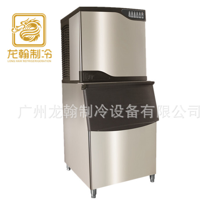 Một máy làm băng ở một cửa hàng nhỏ, thương mại, làm băng tự động, làm băng, máy sữa và quán trà ở Quảng Châu.