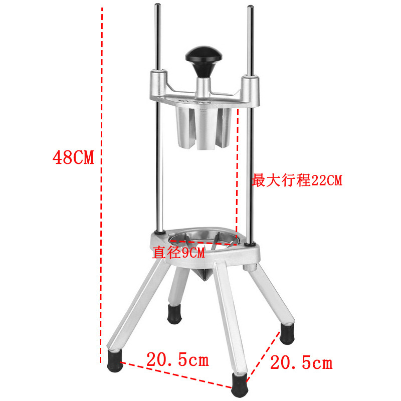 A standing fruit breaker, lemons, oranges, petal slices, multi-purpose fruit and vegetables cut petals.