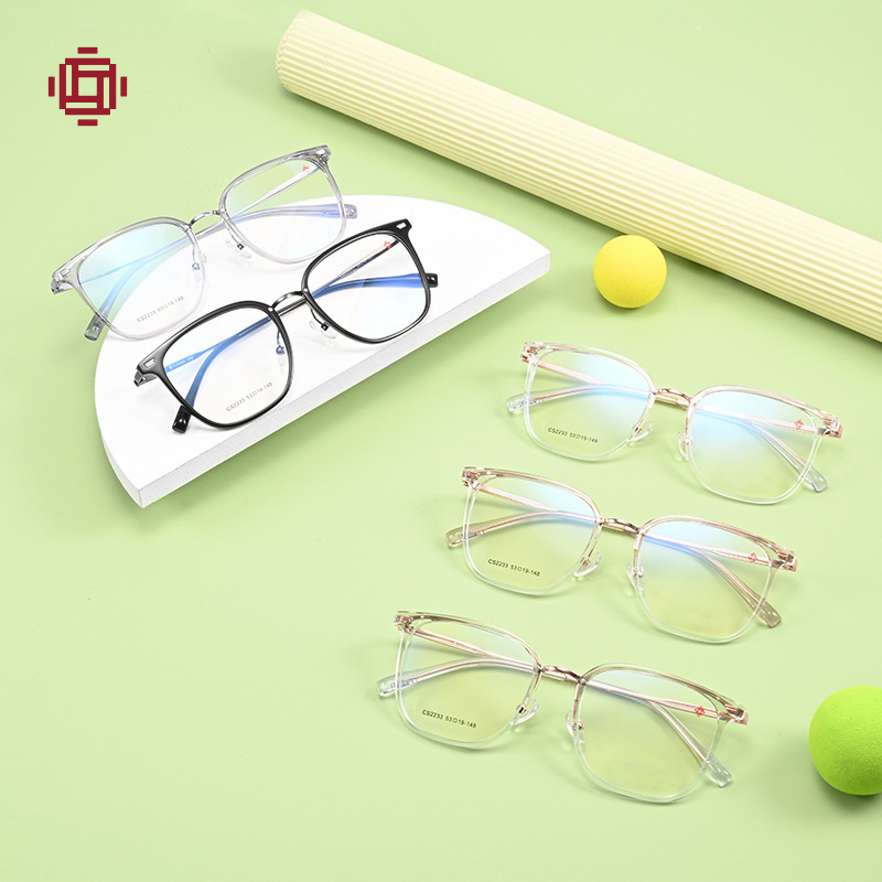 CS 2233 Alloy lenses, women's glasses, men's near-sighted glasses, 53 copies of 19-148 transceivers