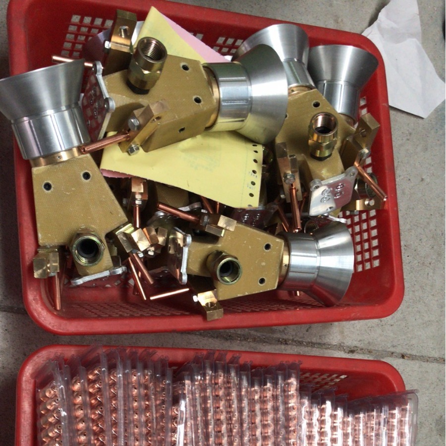 Head shell, Fushanko electric arc-fired gun factory, zinc-fired gun, aluminium-fired parts factory.