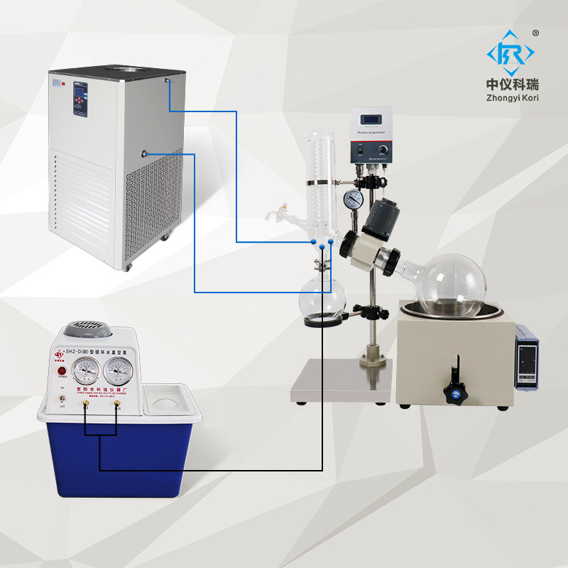 The cryogenic cooling fluid cycle pump is a cold-cooled liquid crystal showing a reaction bath.