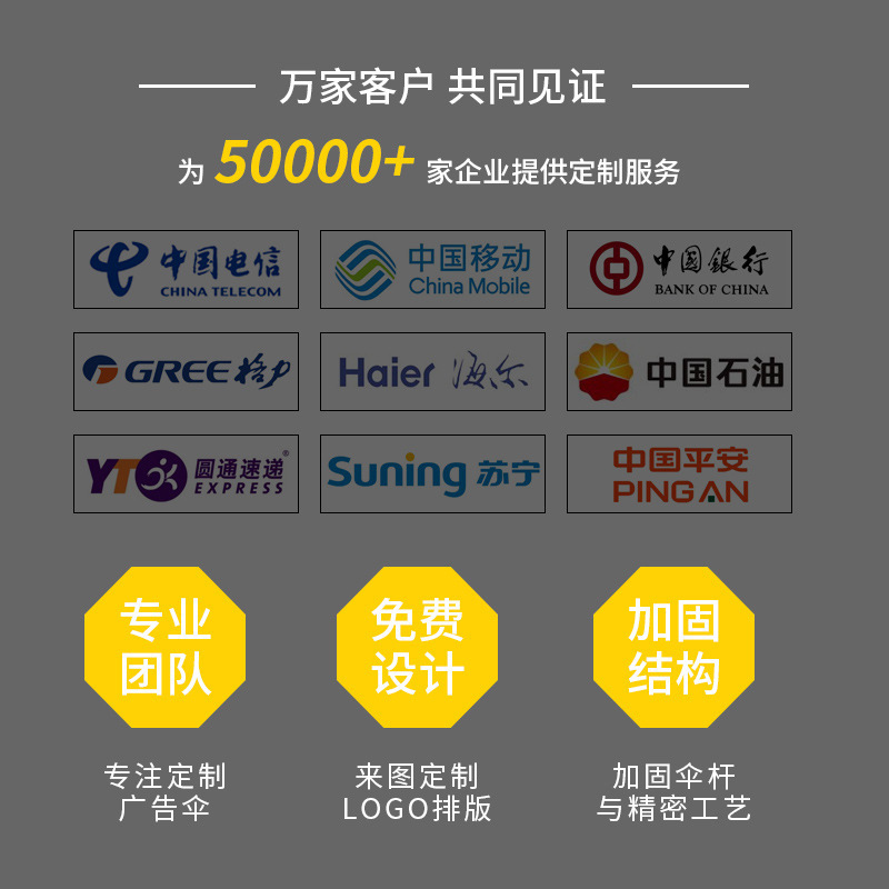 【工厂定制】雨伞大量批发可印图案印字十骨礼品伞企业宣传广告伞