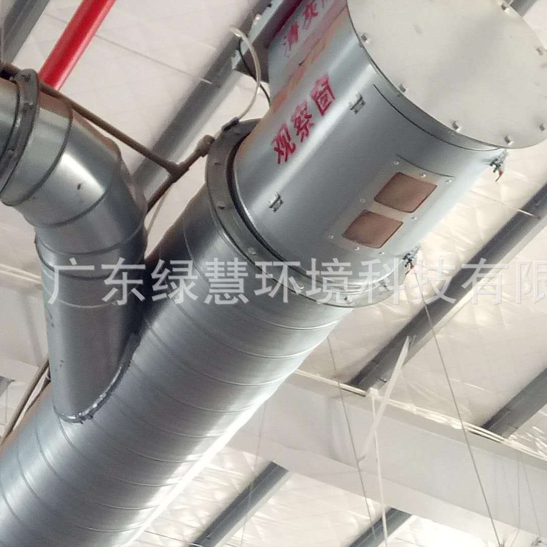 厂家直销除尘器配件不锈钢 镀锌消声器 集尘器风机配件消声器