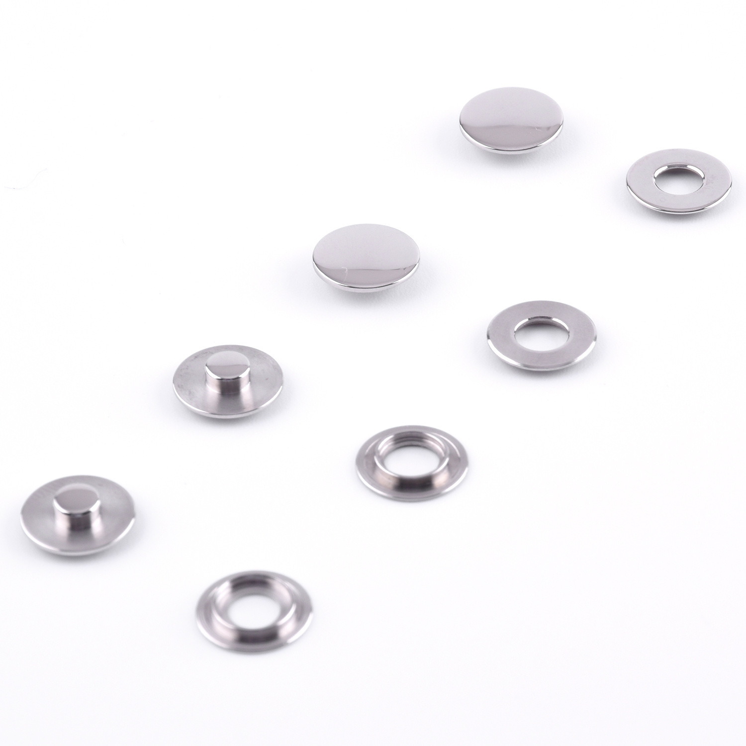 Nút kim loại cho dây đeo điện thoại di động Apple Airtags 4 nút định vị nút theo dõi Apple