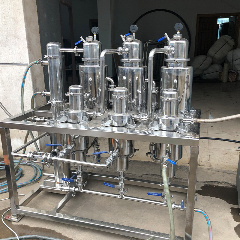 The Jiangsu plant manufactures high-saline wastewater effluent evaporation, salt-containing wastewater evaporation, three-effect wastewater evaporation.