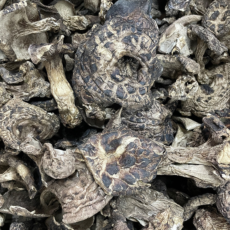 Yunnan Chu Hsiung makes fresh fungus soup mushrooms and mushrooms and black tigers dry.