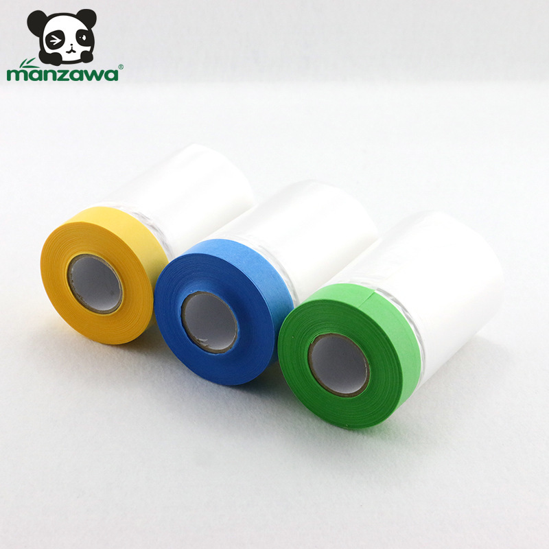 Lớp màng được bảo vệ bằng bụi và lớp màng phủ bằng giấy sơn lên đồ nội thất phương tiện để che đậy tình hình.