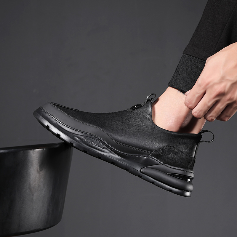 5075 Fashion Boots, Man's Recreation, Lazy Shoes, Soft-Skinned Shoes
