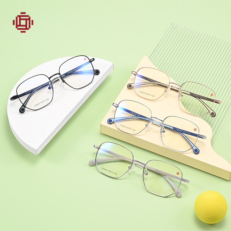 CS2250 Alloy Glasses and Glasses for Men ' s Short-sighted Glasses 50-17-138 wholesale