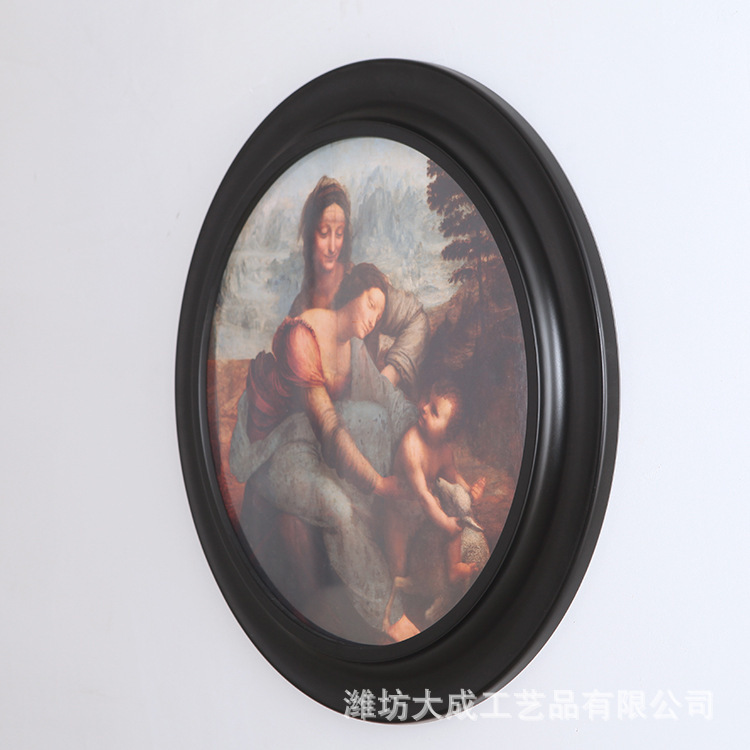 Euro-syndicate frame, Creative Wood frame, Wholesale Euro-sync black decorative frame