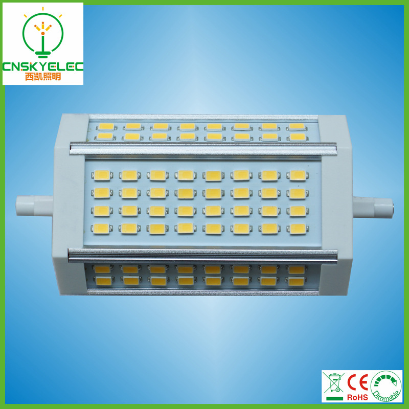 LED R7S plant led r7s 30W 118mm long 110V/220V luminous power dispersing heat and thick aluminium