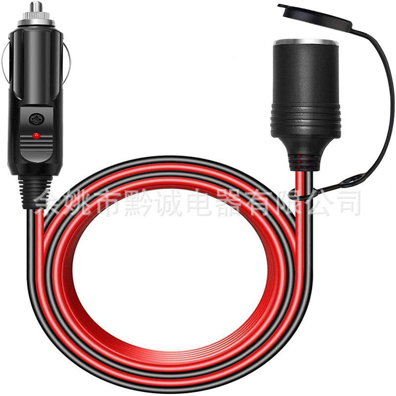 12AWG đỏ và đen, các ổ cắm nhẹ hơn.