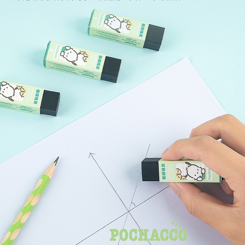 Guangbo's new KT84178 Pachian Magnetic Rubber Cutie cartoon students learn rubber with pencils.