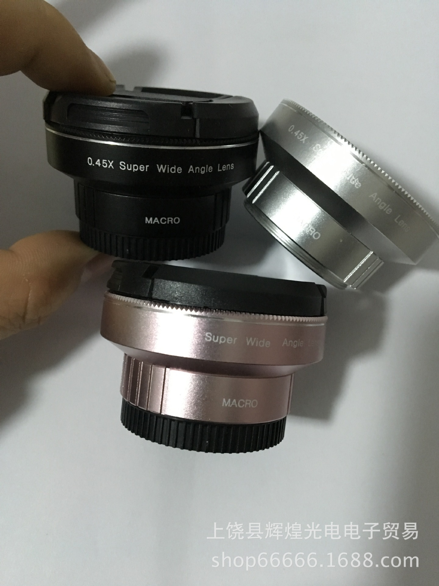 ống kính điện thoại 4K, kính chấn động 0.45X góc rộng, 1, quang học đa thanh, góc không tối.