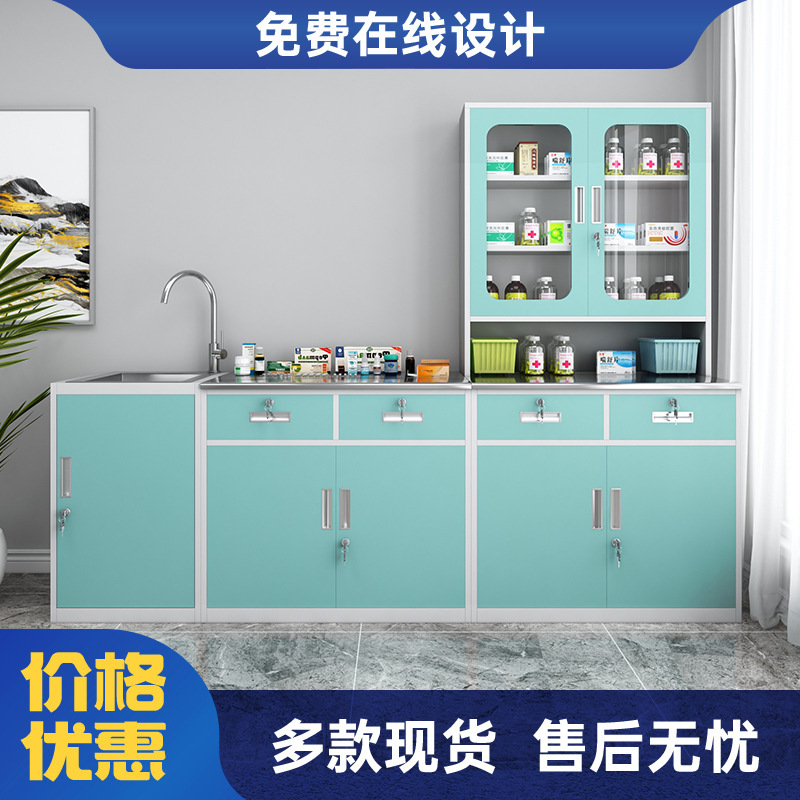 Các tủ thuốc được tùy chỉnh cho các bệnh viện y khoa phương Tây trong phòng cách ly miệng nha khoa