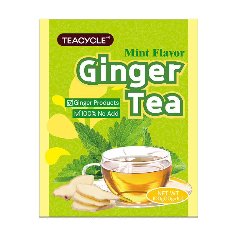 加工定製出口薄荷薑茶gingertea廠家代加工貼牌姜棗茶沖泡薑茶oem