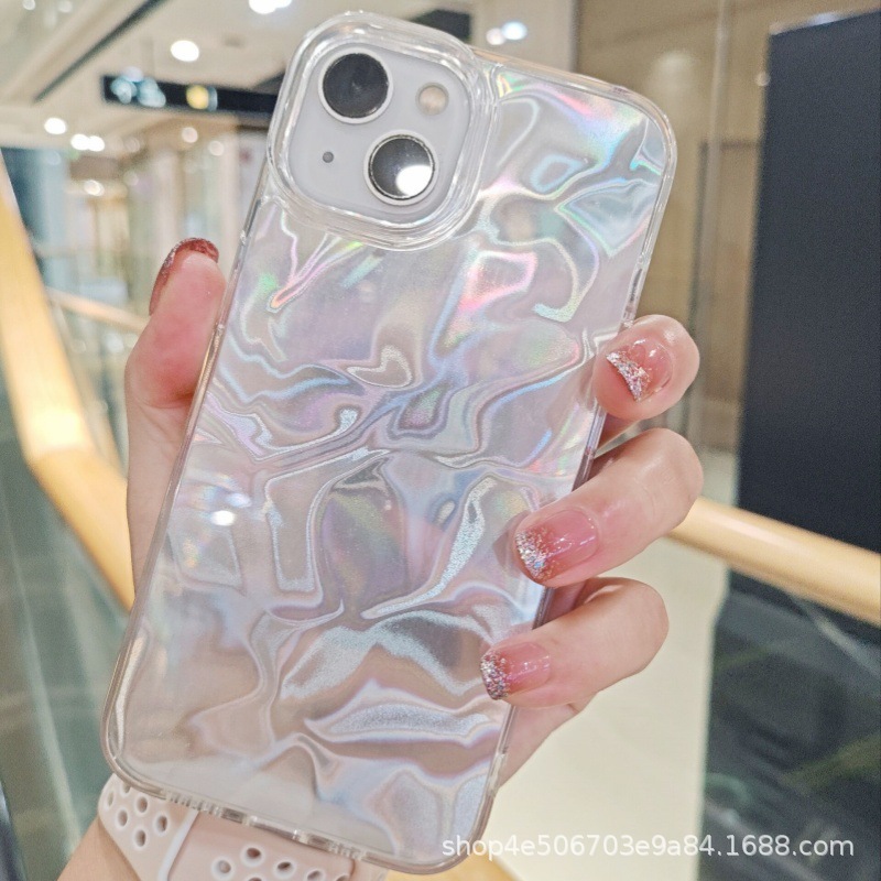 Một hệ vỏ ô trong suốt điện thoại di động rạng rỡ áp dụng cho các dòng nước 16 iphone